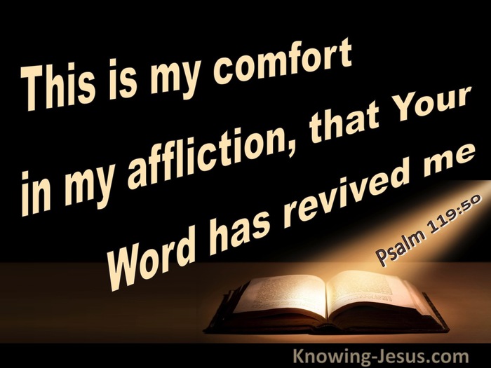 What Does Psalm 119 50 Mean 